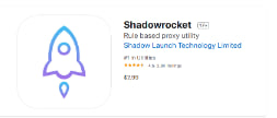 苹果IOS小火箭(Shadowrocket)详细下载教程